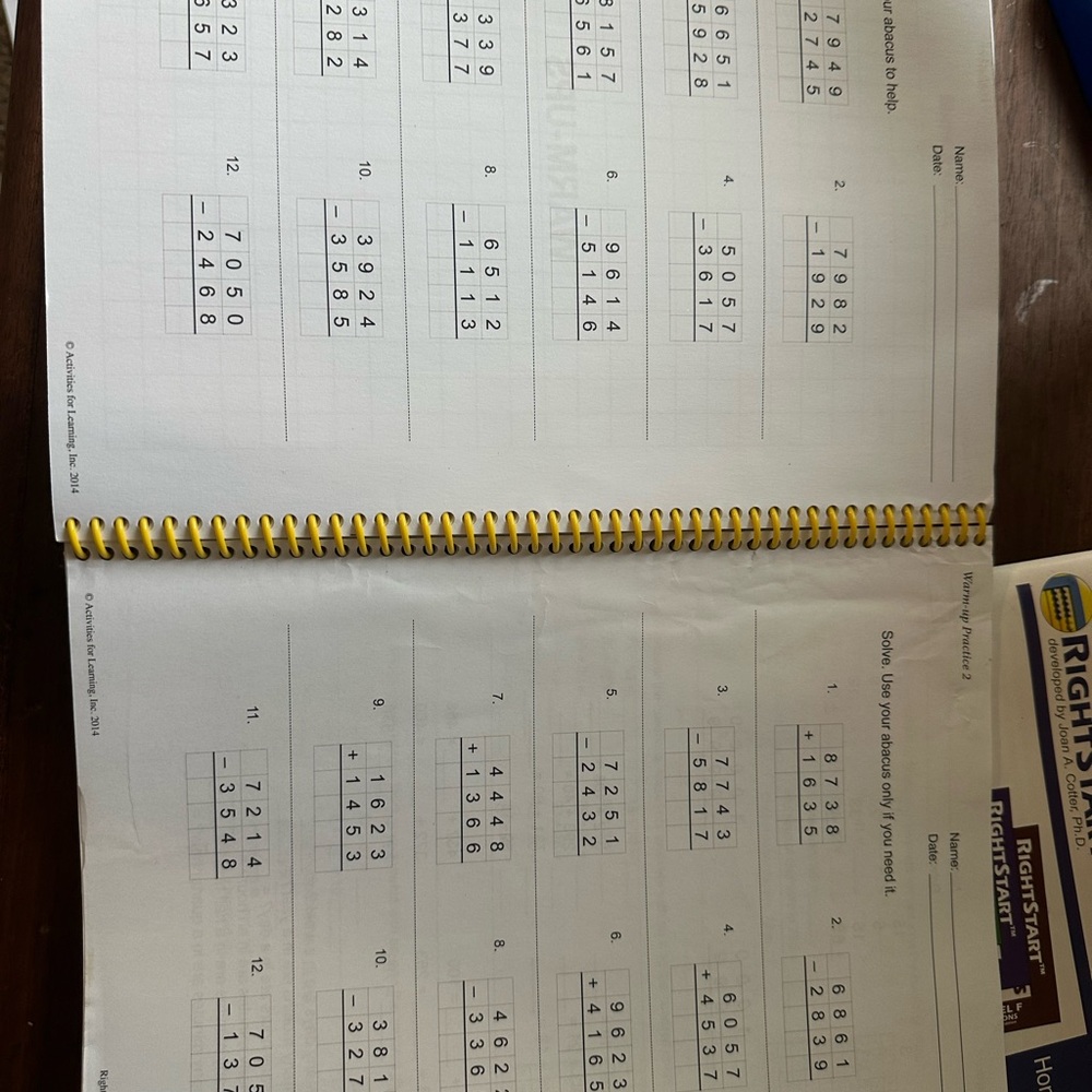 RightStart Mathematics Educational Set - Picture 4 of 6